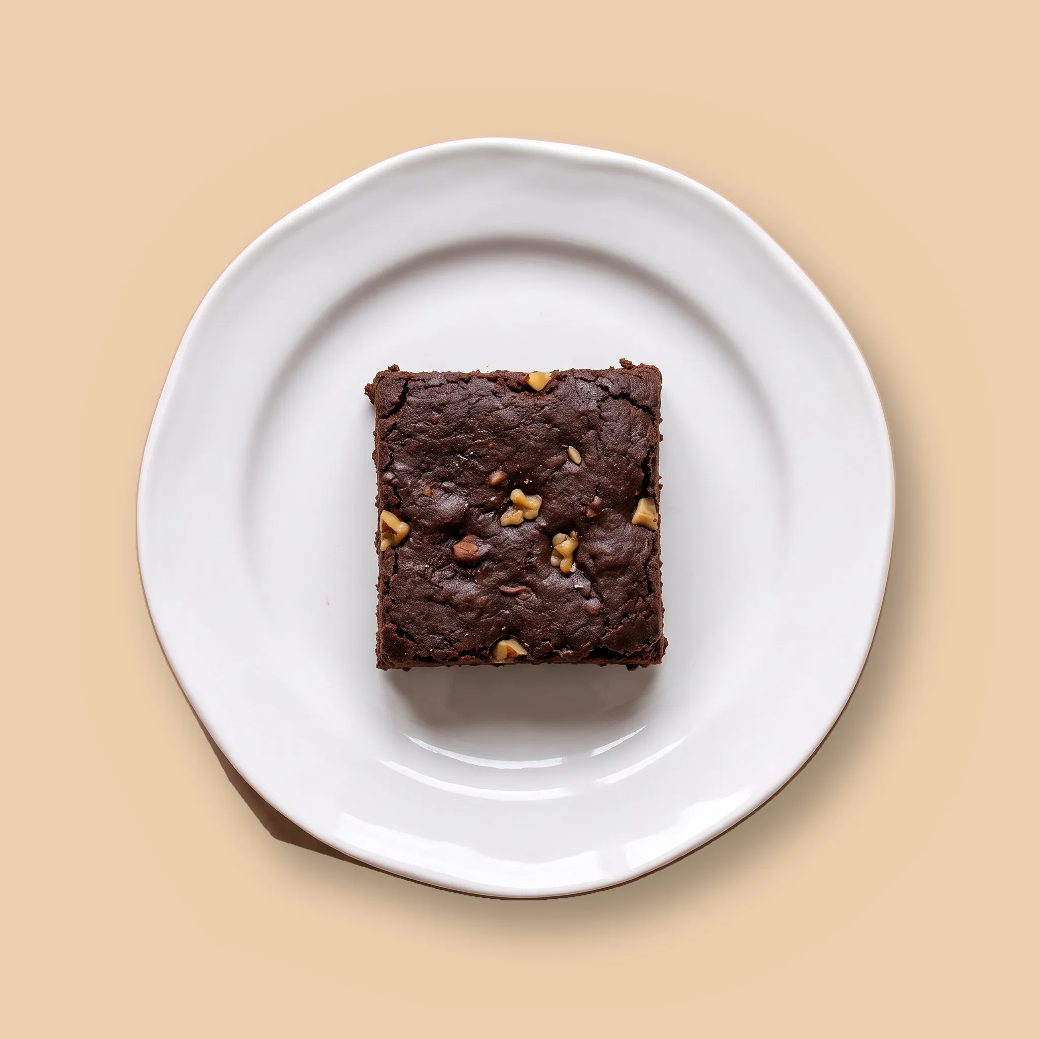Vegan Brownie sin Azúcar: Boniato · Nueces · Almendra · Dátiles · Cacao · Lino